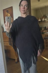 Second hand poncho